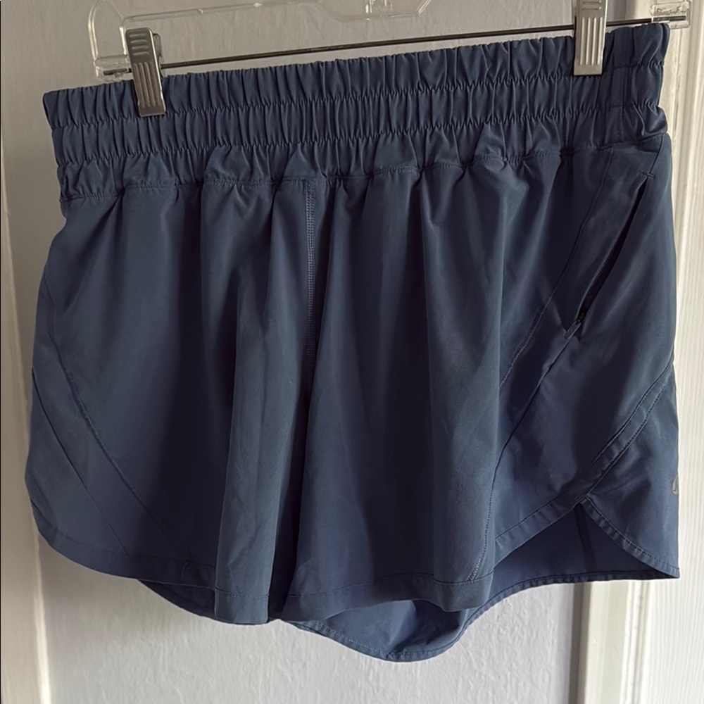 Women's Blue Athletic Shorts